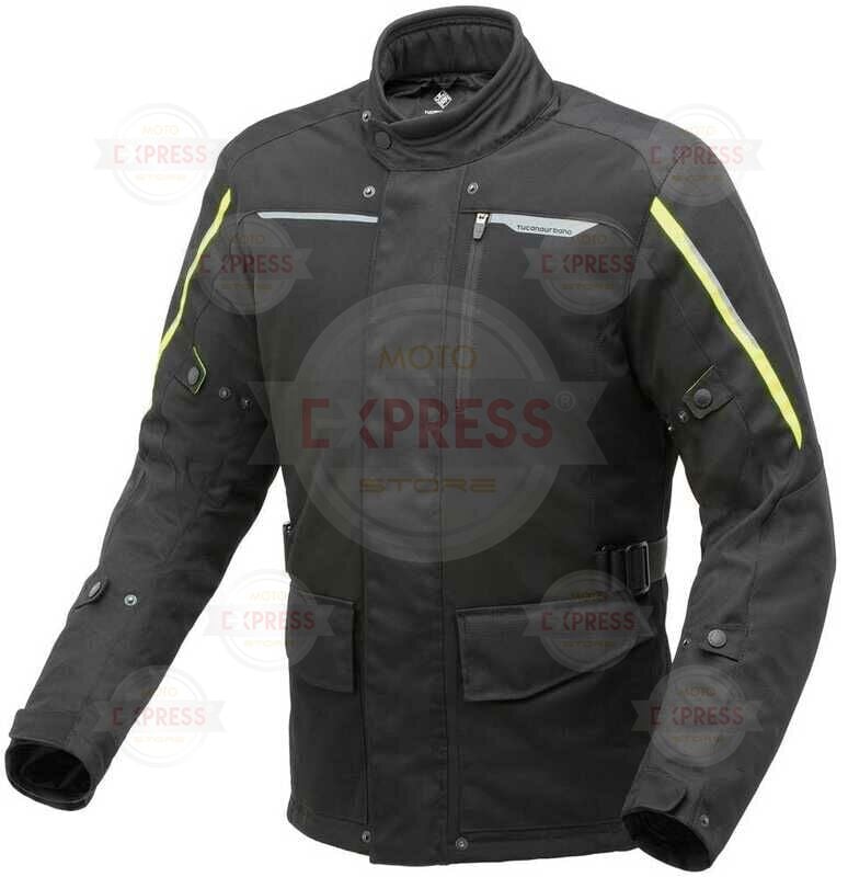 Tucano Urbano 4Stroke Hydroscud Ceket Siyah Sarı