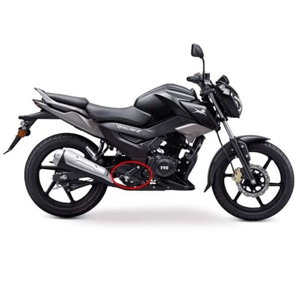 Tvs Raider125 Sağ Ön Ayaklık Basamak Bağlantı Braketi Demiri A