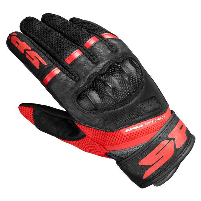 SPIDI POWER CARBON ELDİVEN KIRMIZI