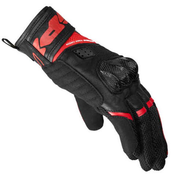 SPIDI POWER CARBON ELDİVEN KIRMIZI