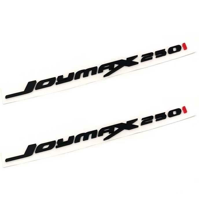SYM Joymax 250i 3D Pleksi Kabartma Sticker Etiket Yazısı Amblemi