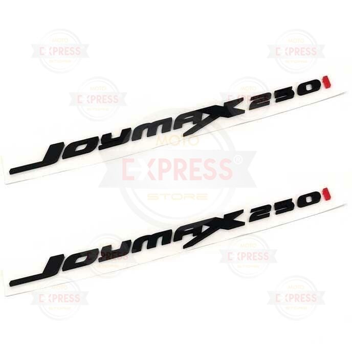SYM Joymax 250i 3D Pleksi Kabartma Sticker Etiket Yazısı Amblemi