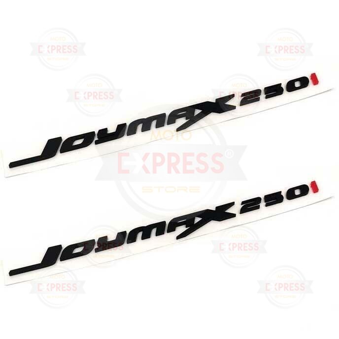SYM Joymax 250i 3D Pleksi Kabartma Sticker Etiket Yazısı Amblemi