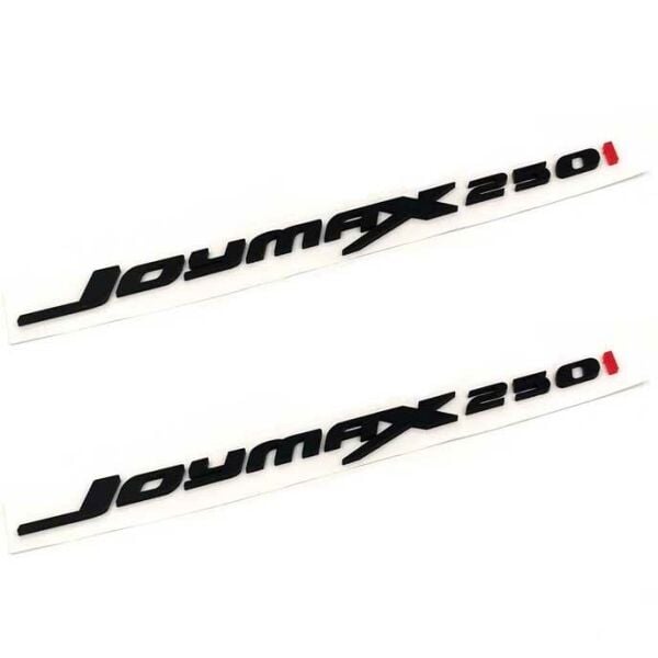 SYM Joymax 250i 3D Pleksi Kabartma Sticker Etiket Yazısı Amblemi