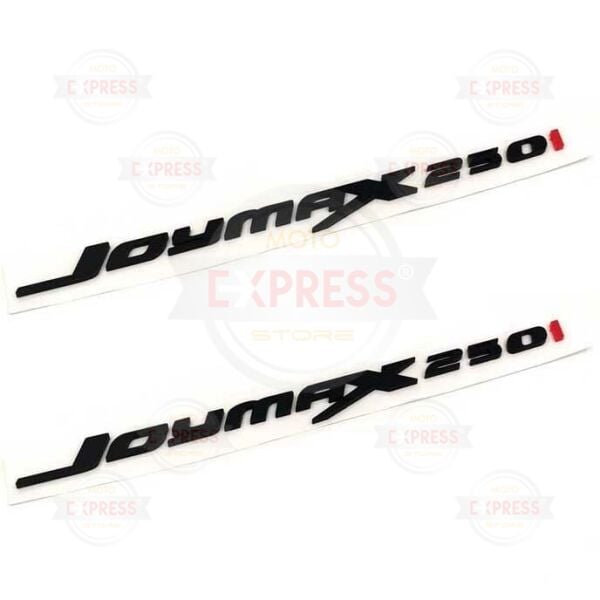 SYM Joymax 250i 3D Pleksi Kabartma Sticker Etiket Yazısı Amblemi