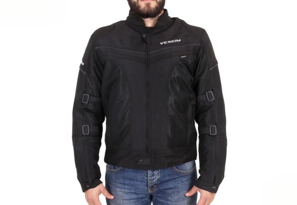 VENOM CEKET DYNAMIC PRO V2 CORDURA SİYAH