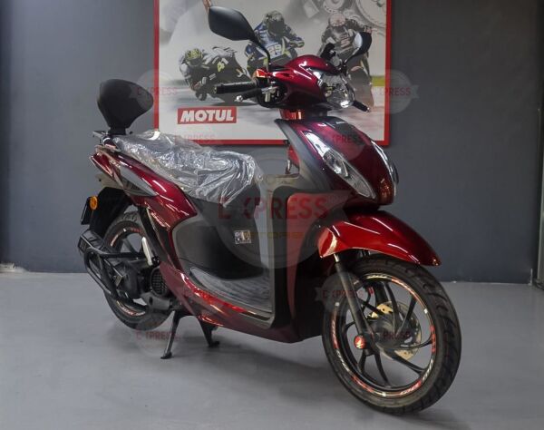 Honda Dio 110 2021-2023 Arka Yolcu Sırt Dayama SissyBar Gri