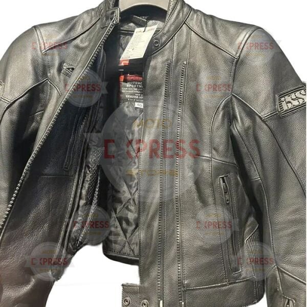 İxs Kadın Deri Mont Siyah