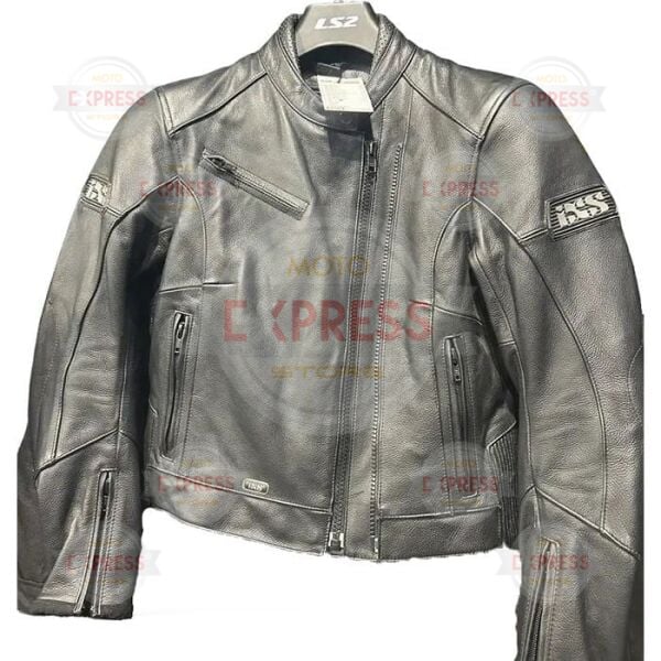 İxs Kadın Deri Mont Siyah