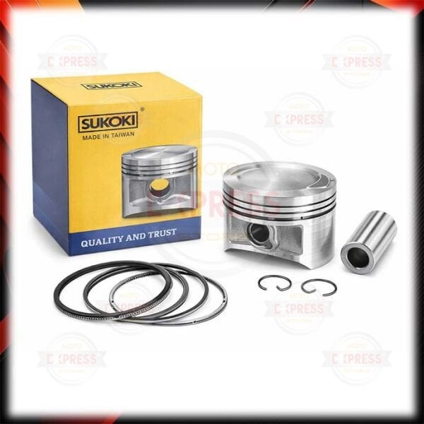 Honda CB125E CB125F 2012-2020 0.25mm 52.65mm Piston Segman Kit Ys