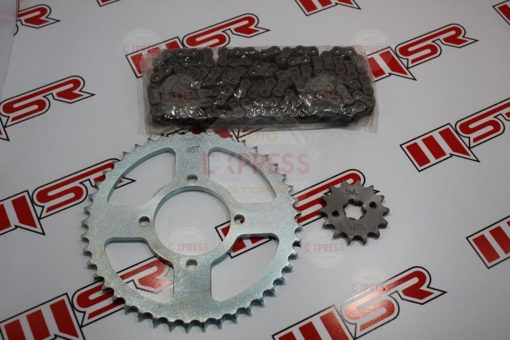 Moto Express YBR 125 ZİNCİR DİŞLİ SETİ KMC ZİNCİR SET