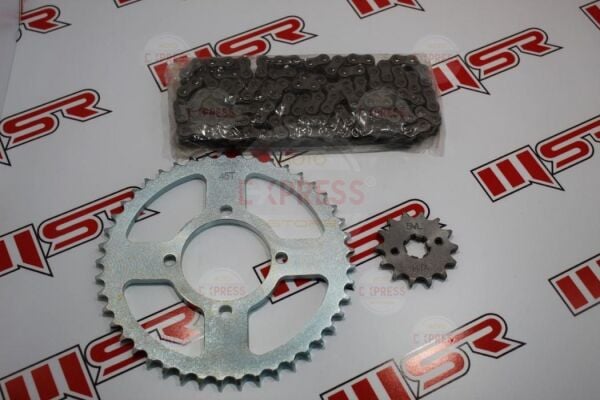 Moto Express YBR 125 ZİNCİR DİŞLİ SETİ KMC ZİNCİR SET