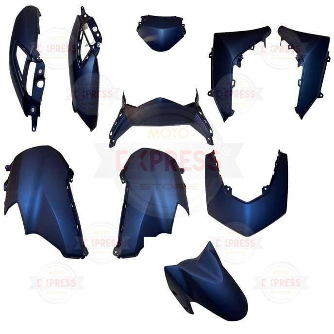 Yamaha Nmax125-155 2021-2023 Grenaj Kaporta Seti Mat Mavi A