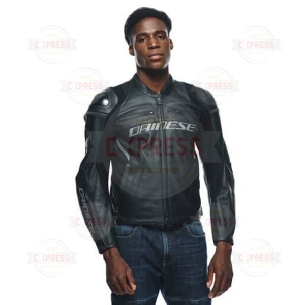 Dainese Racing 4 Black Deri Mont