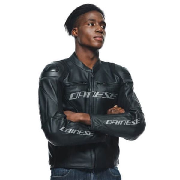 Dainese Racing 4 Black Deri Mont