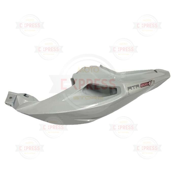 Tvs Apache RTR200 2019-2024 Sol Arka Sele Altı Kuyruk Grenajı Parlak Beyaz A