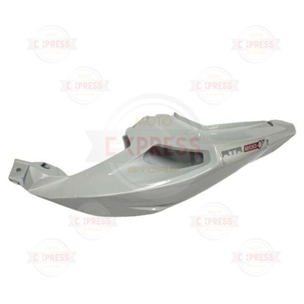 Tvs Apache RTR200 2019-2024 Sol Arka Sele Altı Kuyruk Grenajı Parlak Beyaz A