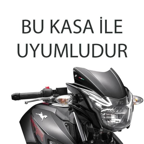 Tvs Apache RTR 150-180 2013-2016 Standart Siyah Ön Cam Siperlik Cs
