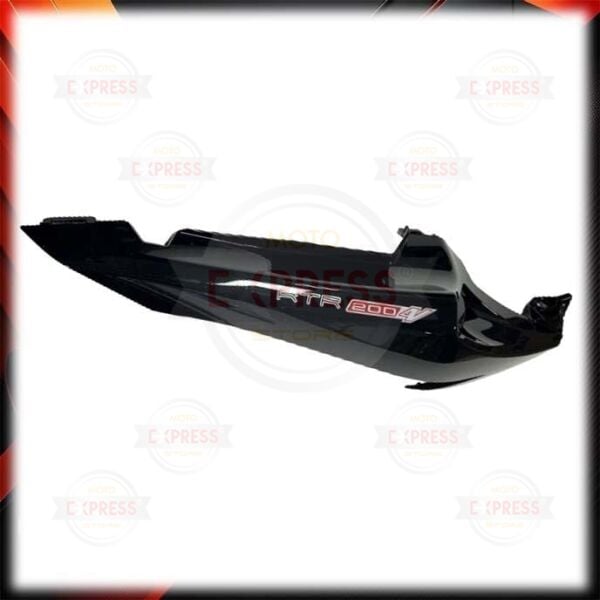 Tvs Apache RTR200 2019-2025 Sağ Arka Sele Altı Kuyruk Grenajı Parlak Siyah A