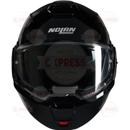 Nolan N120-1 Classıco 301 Çenesi Arkaya Açılır Kask Parlak Siyah XXL