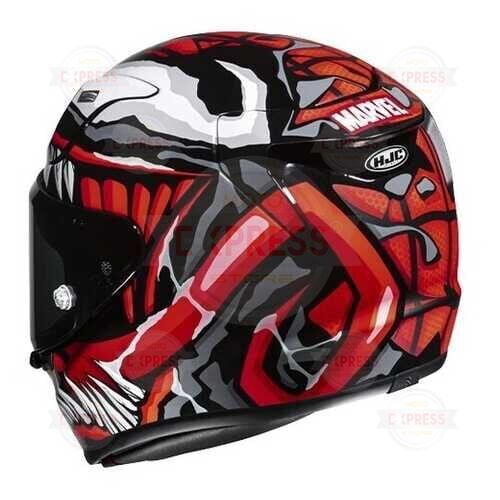 Hjc Rpha12 Kask Maxımızed Venom Marvel Mc1sf S