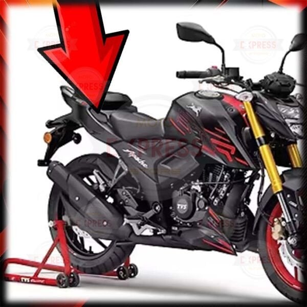 Tvs Apache RTR200 Sağ Arka Sele Altı Grenaj İç Panzolotu Dekoru A