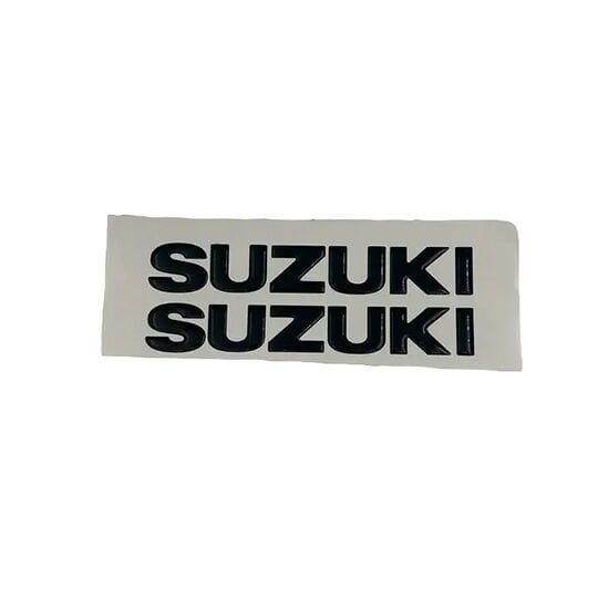 Suzuki GSX-R1300 Hayabusa Gen3 2021-2026 3D Kabartma Depo Üstü Yazısı Sticker Amblemi Siyah