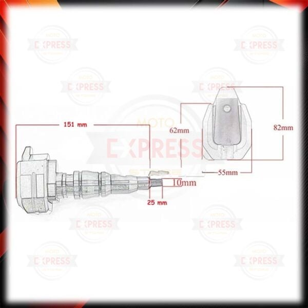 Universal Çekiç Model Motor Koruma Takozu