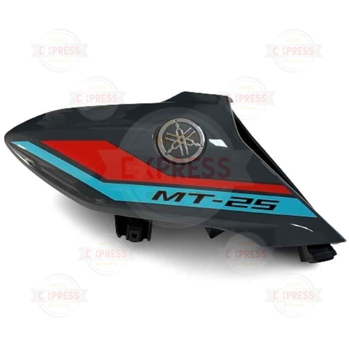 Yamaha MT25 2021 Sağ Depo Önü Yanı Grenajı Kapağı Ramair Paneli Nardo Gri-Mavi