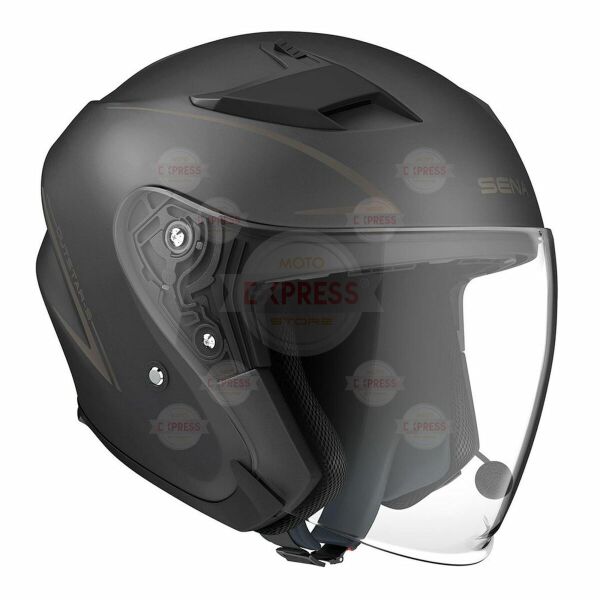 Sena OutStar BT Interkomlu Kask Mat Siyah M