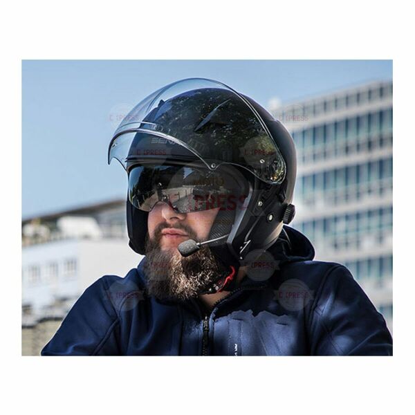 Sena OutStar BT Interkomlu Kask Mat Siyah M