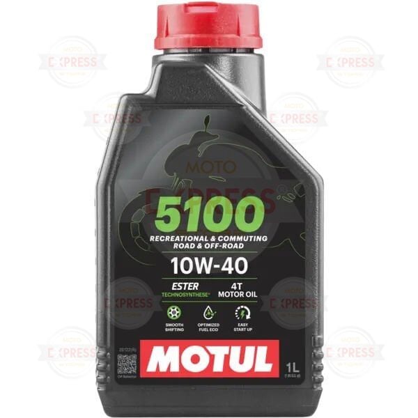 Motul 5100 10W-40 Teknosentez Motosiklet Yağı 1 Litre