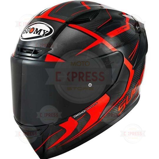 Suomy Tx-Pro Kask Advance Red Fluo L