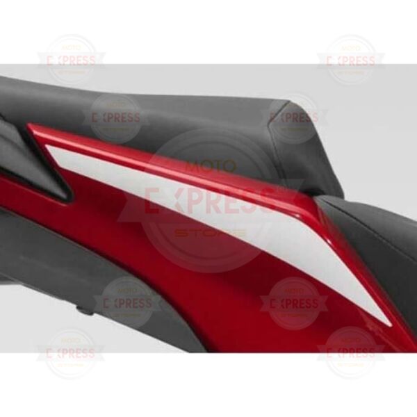 Honda CBR250R 2014-2017 Sağ Arka Sele Altı Kuyruk Grenajı Stickeri Etiketi Beyaz A