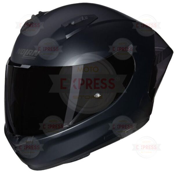 Nolan N60-6 Sport Classıco 302 Kapalı Kask Mat Siyah Koyu İsli Cam M