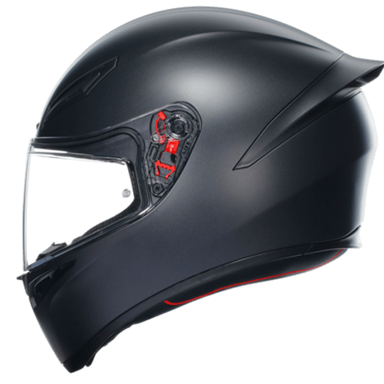 Agv K1 S Mono Matt Black Kapalı Kask