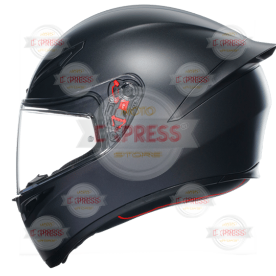 Agv K1 S Mono Matt Black Kapalı Kask
