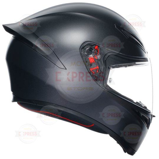 Agv K1 S Mono Matt Black Kapalı Kask