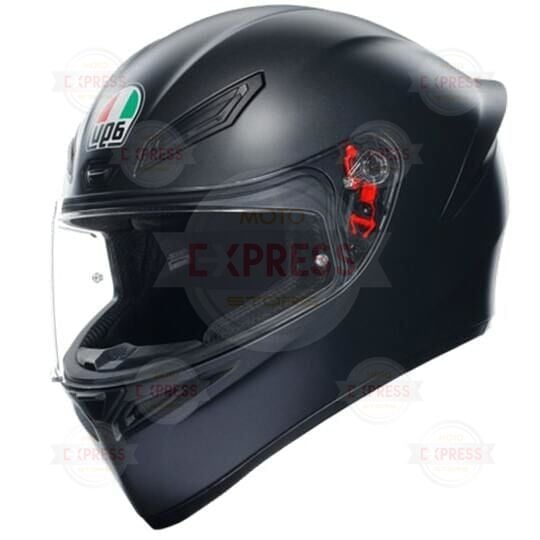 Agv K1 S Mono Matt Black Kapalı Kask