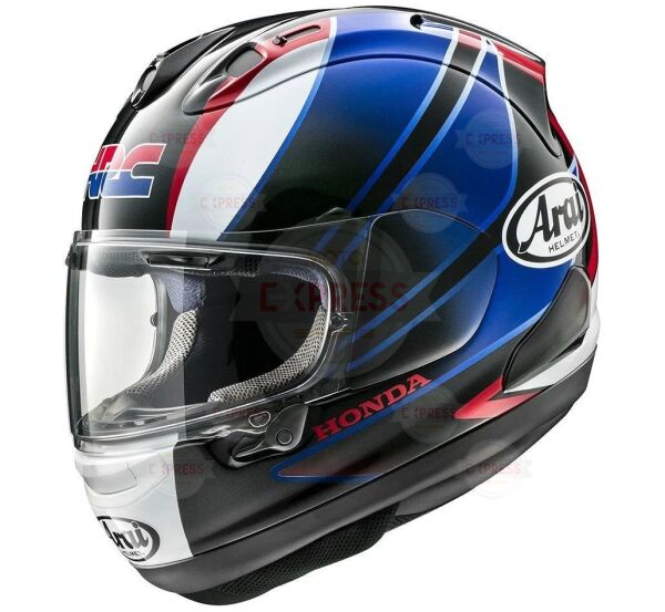 Arai RX7 V Honda CBR Blue Kapalı Kask L