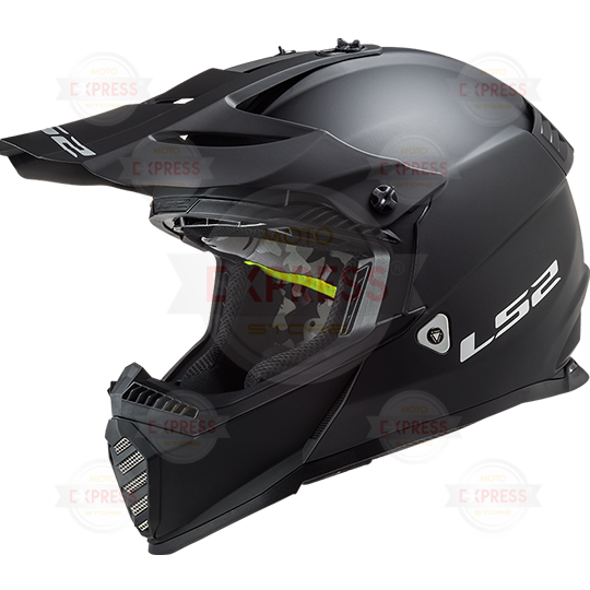 Ls2 Fast Evo Mat Siyah Kask XL