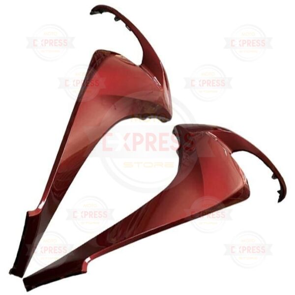 Honda Dio110 2021-2024 Sağ-Sol Ön Büyük Dizlik Grenajı Bordo-Kırmızı Cs