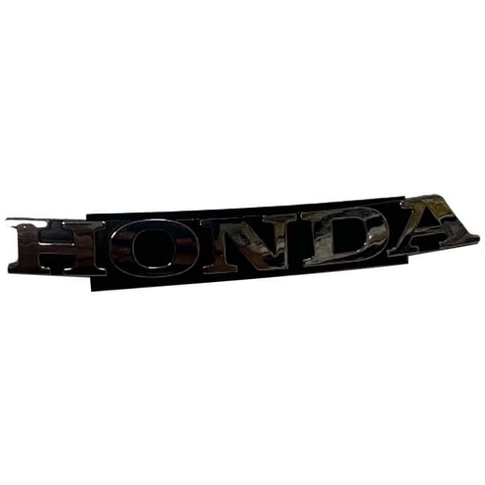 Honda Spacy110 Gidon Kafa Sinyal Çerçevesi Grenajı Amblemi Sticker Yazısı Gri Om D2