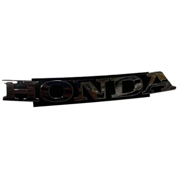 Honda Spacy110 Gidon Kafa Sinyal Çerçevesi Grenajı Amblemi Sticker Yazısı Gri Om D2