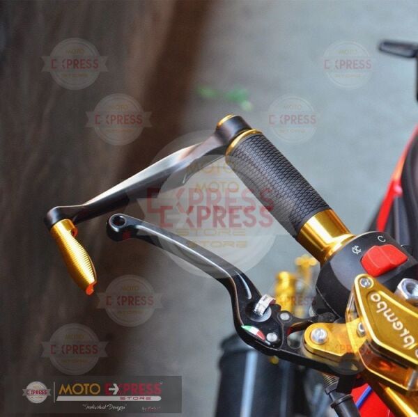Universal Motosiklet Manet Elcik Koruma Gri