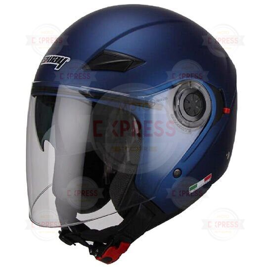 Sway Sw702b Yarım Kask Mat Mavi M
