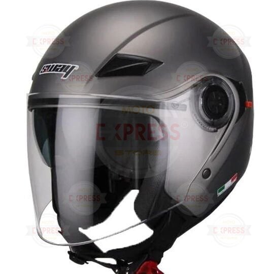 Sway Sw702b Mat Tıtanıum Grı Kask