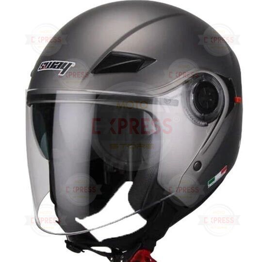 Sway Sw702b Mat Tıtanıum Grı Kask S