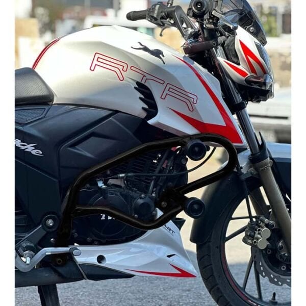 Tvs Apache RTR200 2019-2025 Motor Koruma Demiri Kırmızı