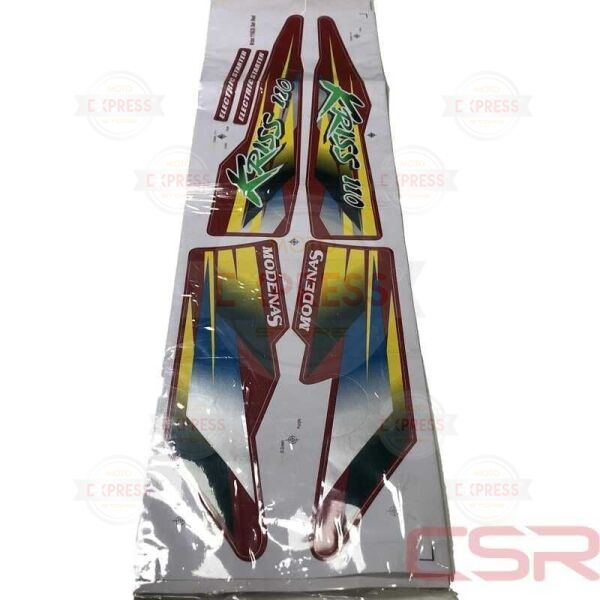 Moto Express ARMA SETİ MODENAS KIRMIZI KIRİS 110 3 SET